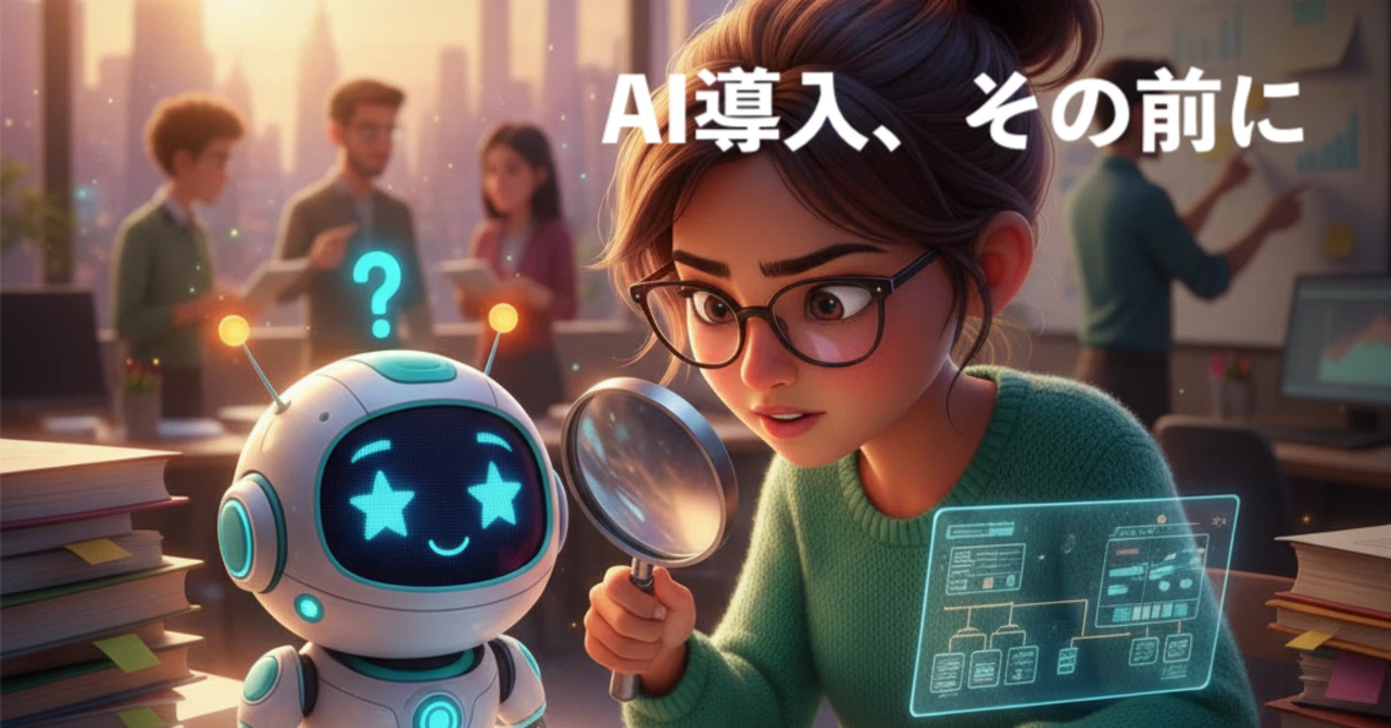 AI導入で失敗？ それ、「羅針盤」が無かっただけ